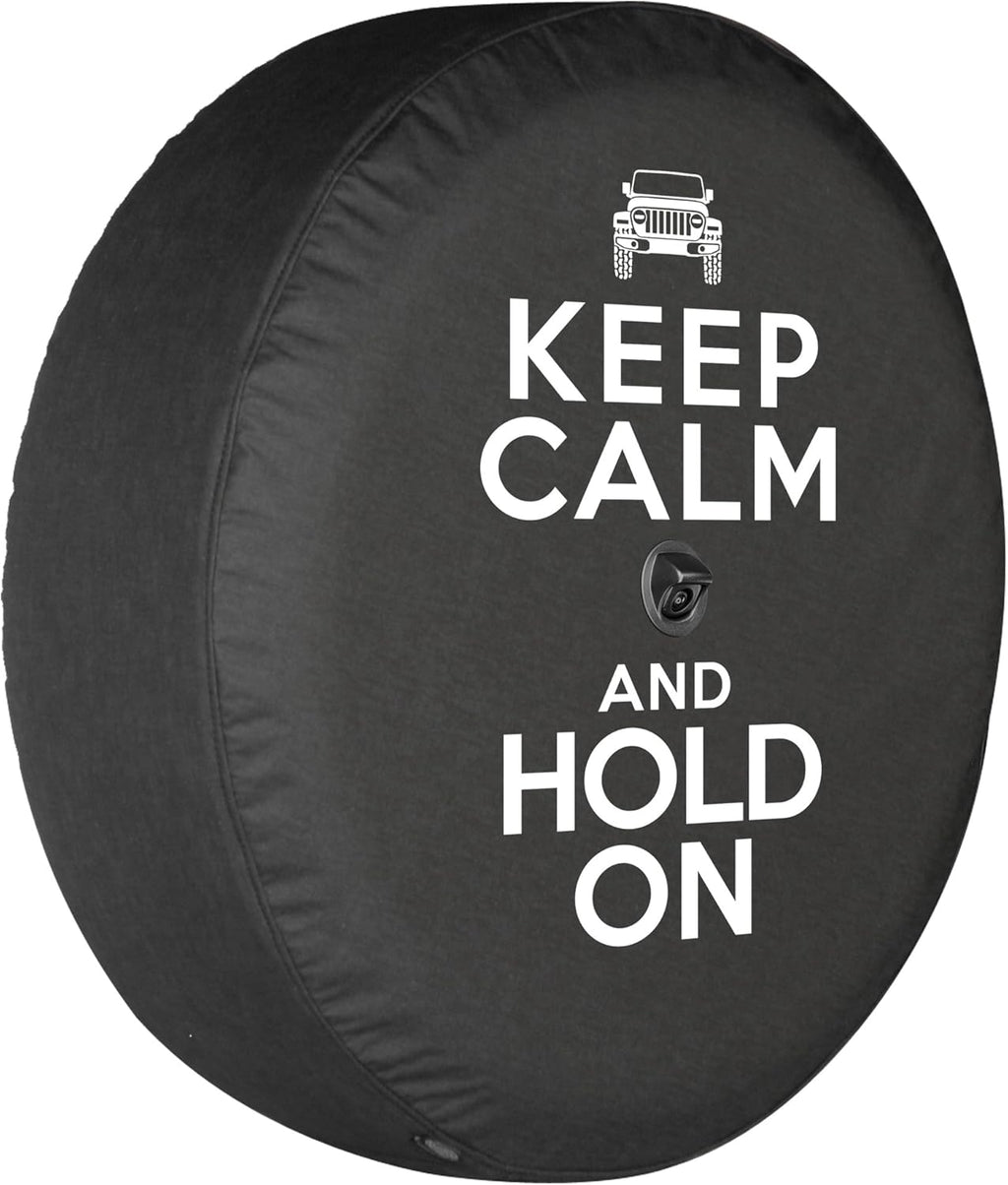 Soft JL Tire Cover with Back-up Camera F5232