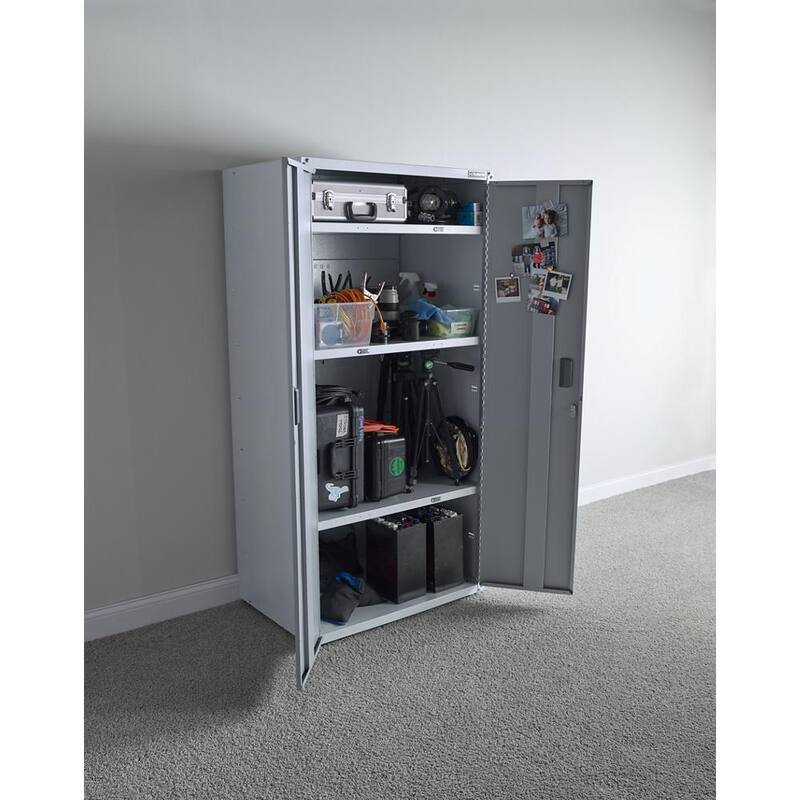Steel Freestanding Garage Cabinet 36 in. W x 72 in. H Z13805