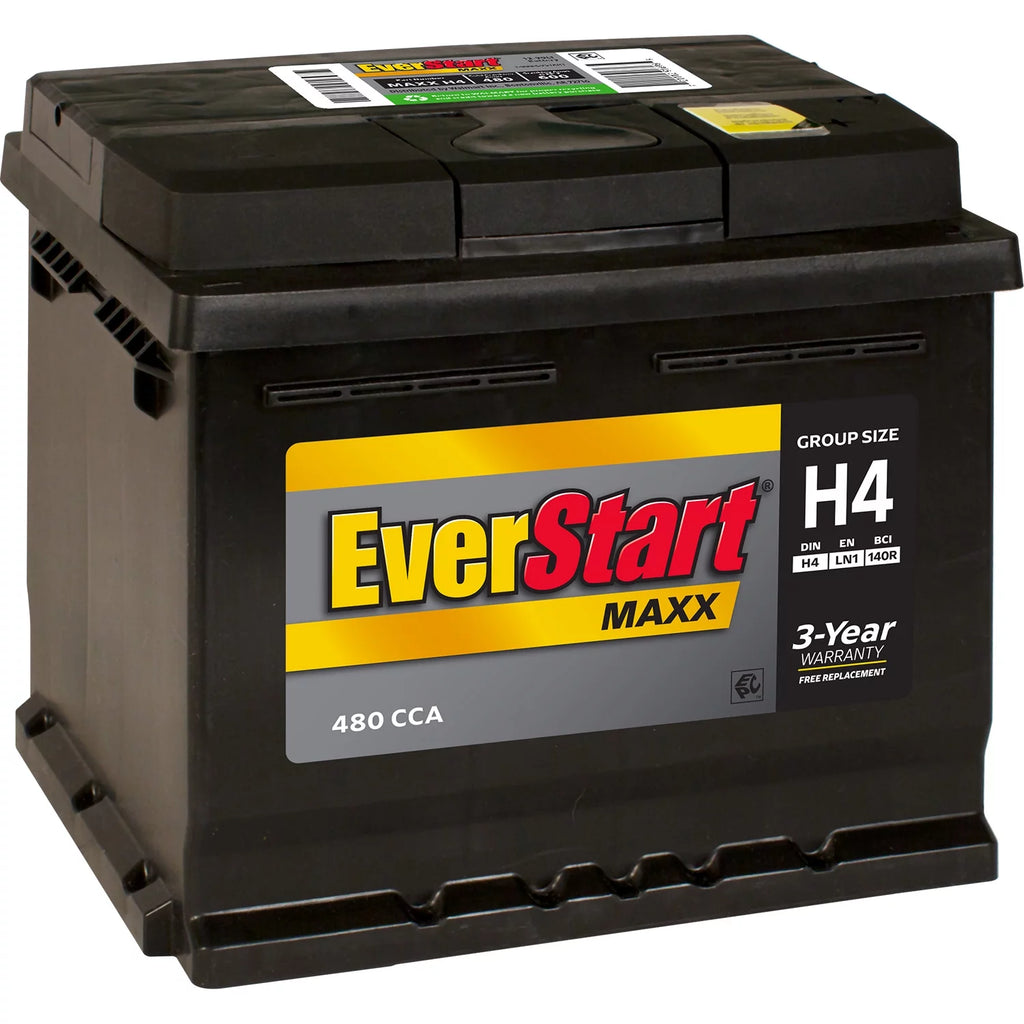 Lead Acid Automotive Battery Group Size H4 12 Volt 480 CCA O901322
