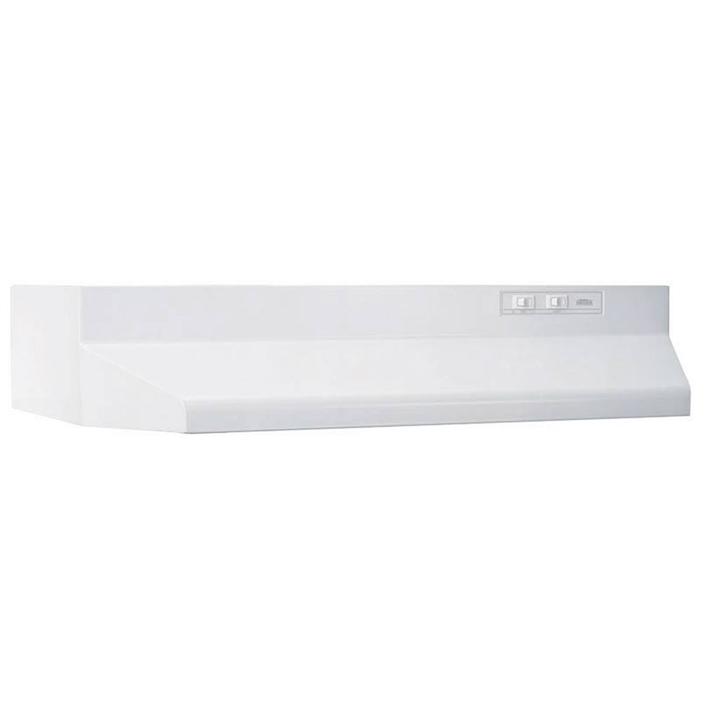 30 in. Under Cabinet Range Hood with Light in White A600