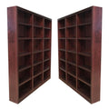 84" Tall Wood Bookcase Set of 2 S97201