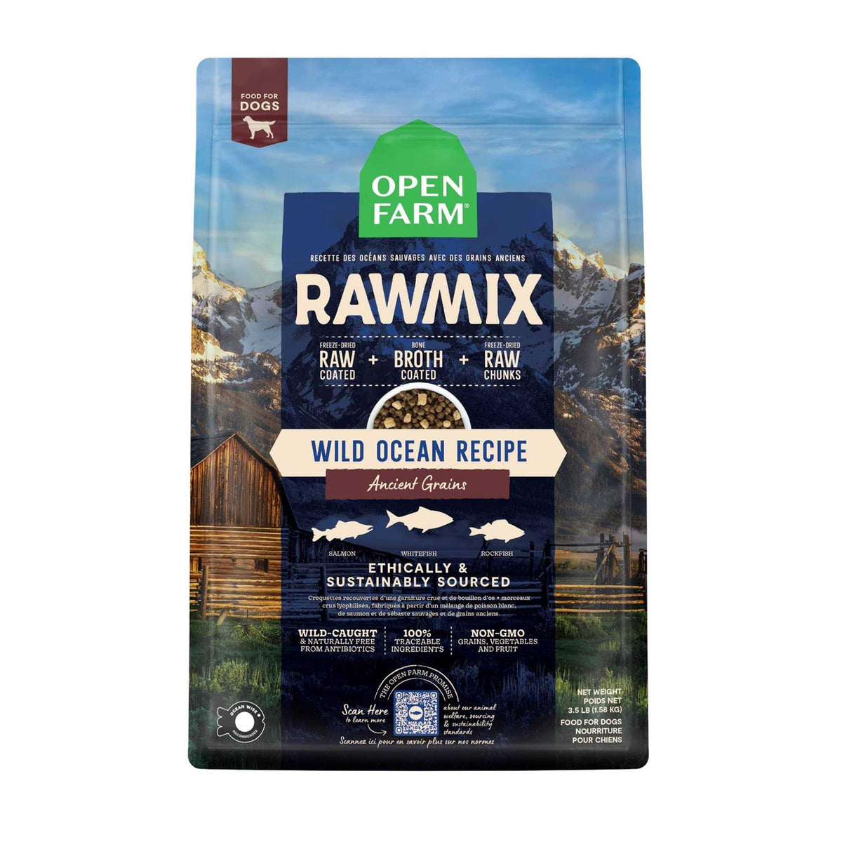 Wild Ocean Ancient Grains Dog Food N4055