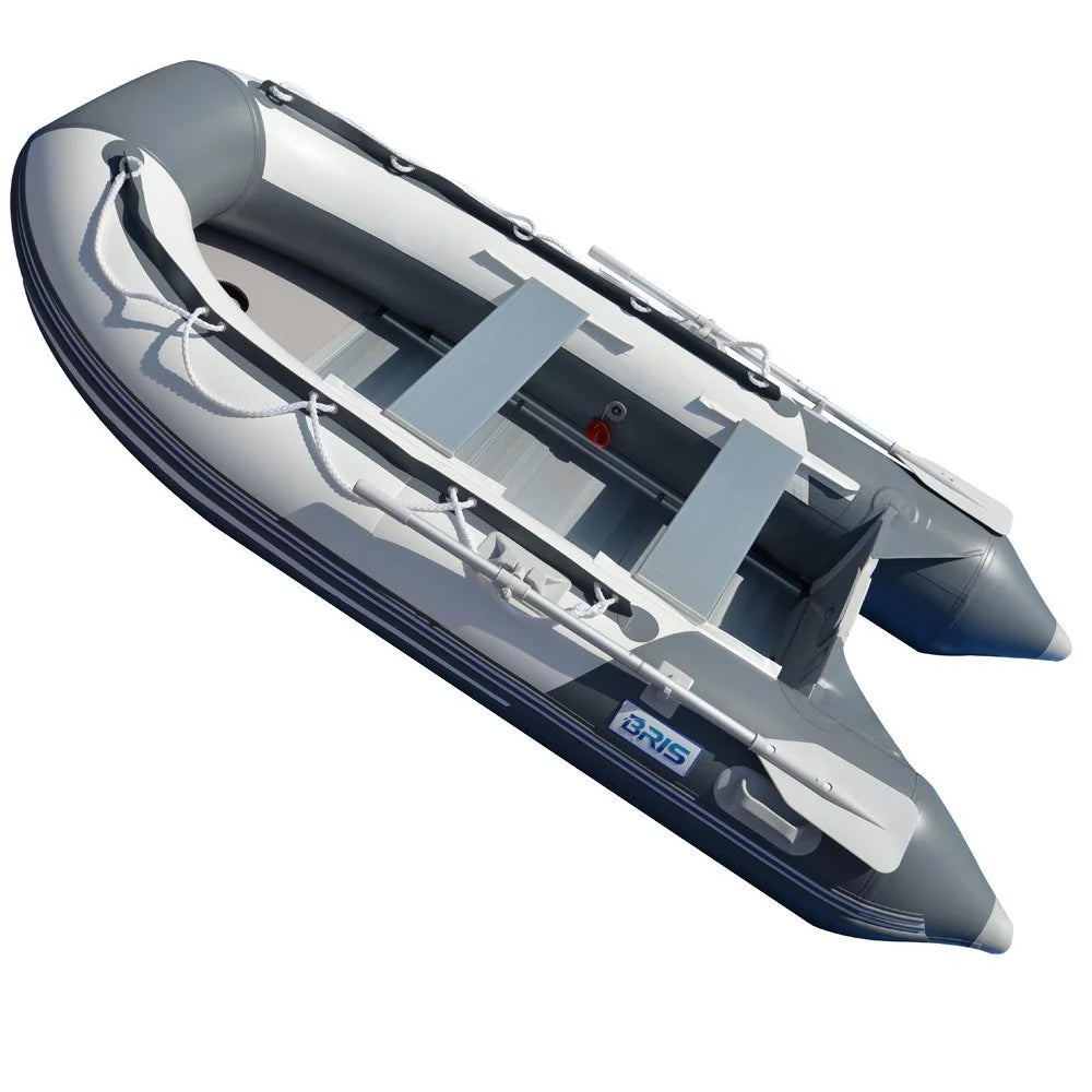 9.8 Ft Inflatable Boat with Aluminum Floor I552