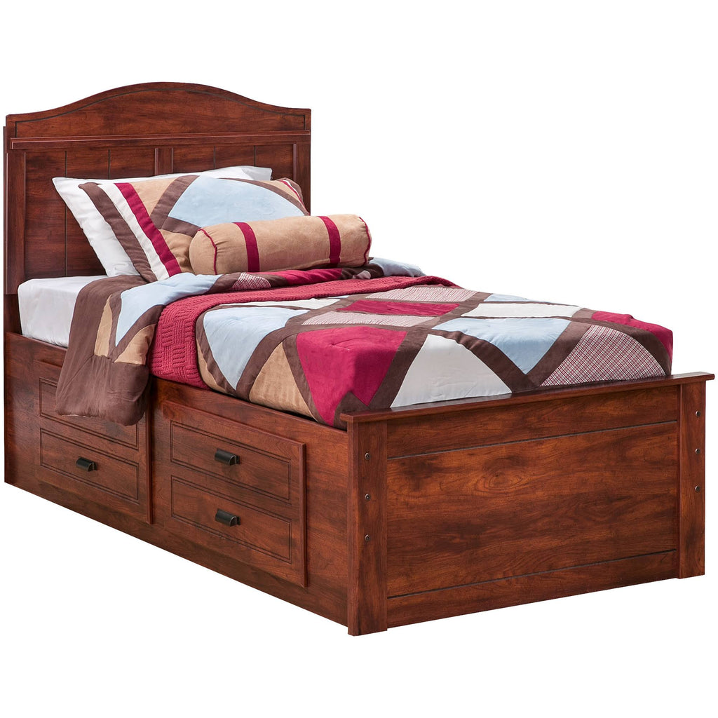 Twin Bookcase Headboard Brown Z5344