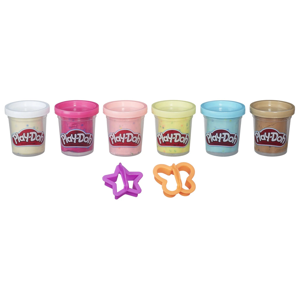 6 Non-Toxic Cans of Play-Doh N6081