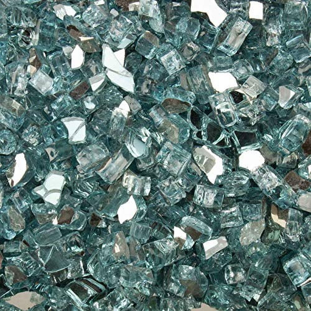Reflective Tempered Fire Glass 10 Pound Jar O464