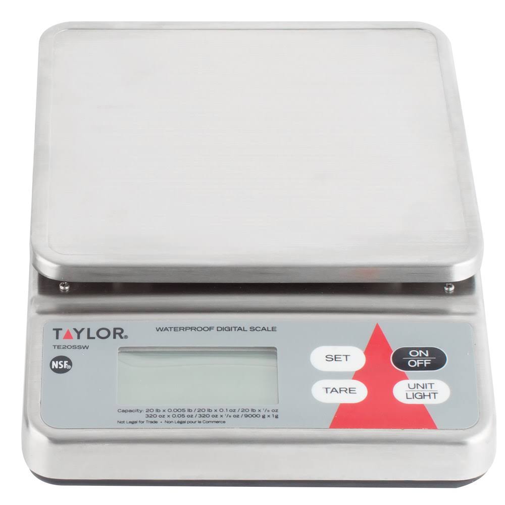 20 lb. Waterproof Digital Portion Control Scale D5658