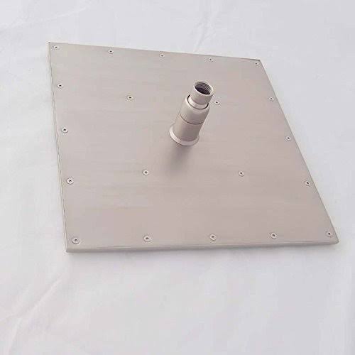 10x22 LED Rainfall Shower Head with 6 Massage Jet X47416