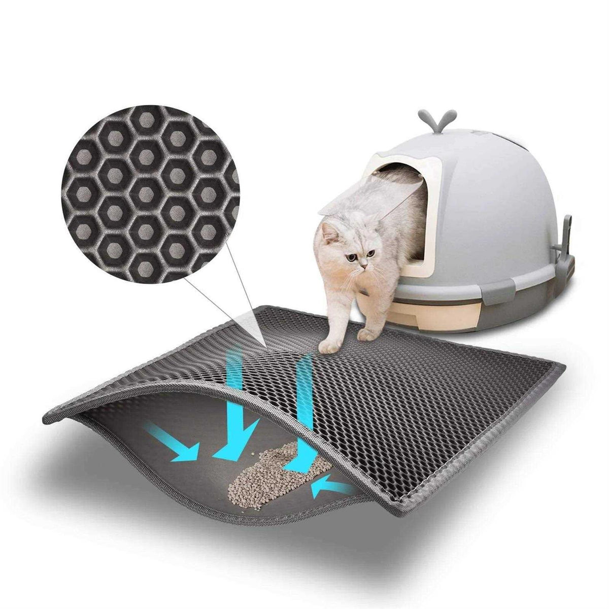 Cat Litter Mat Double Layer Waterproof L5112