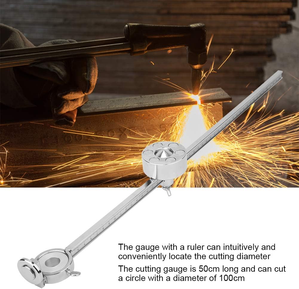 Adjustable Torch Round Compass Cutting Roller Magnetic Guide Wheel S5176