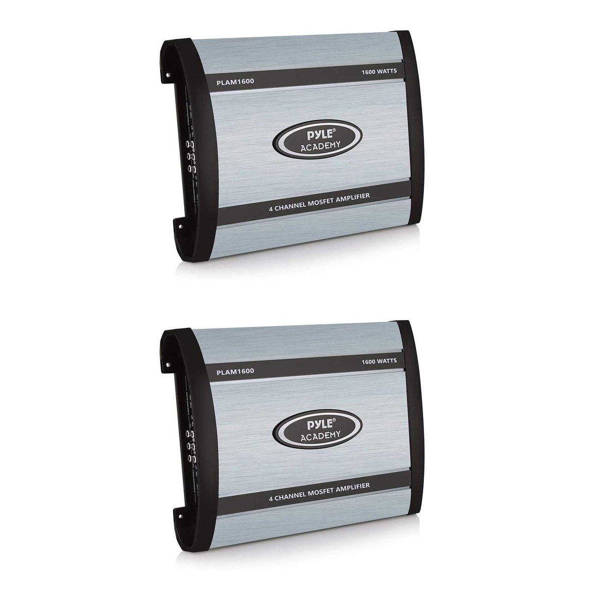 4 Channel 1600 Watt Car Audio Amplifier (2 Pack) P748