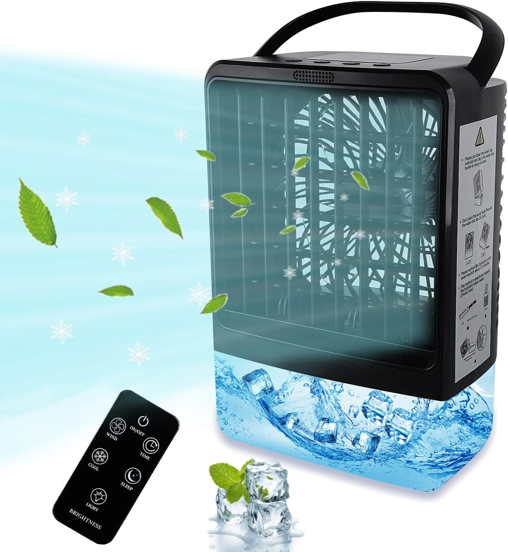 Portable Air Cooler Fan with 4000mAh Battery and Remote T81927