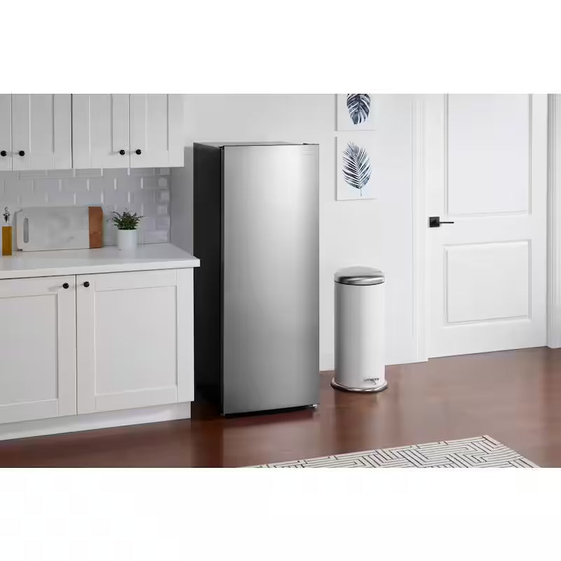 7 cu. ft. Convertible Upright Freezer/Refrigerator in Stainless Steel X2414