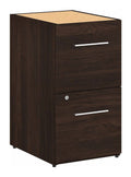 Black Walnut 2 Drawer File Cabinet B267