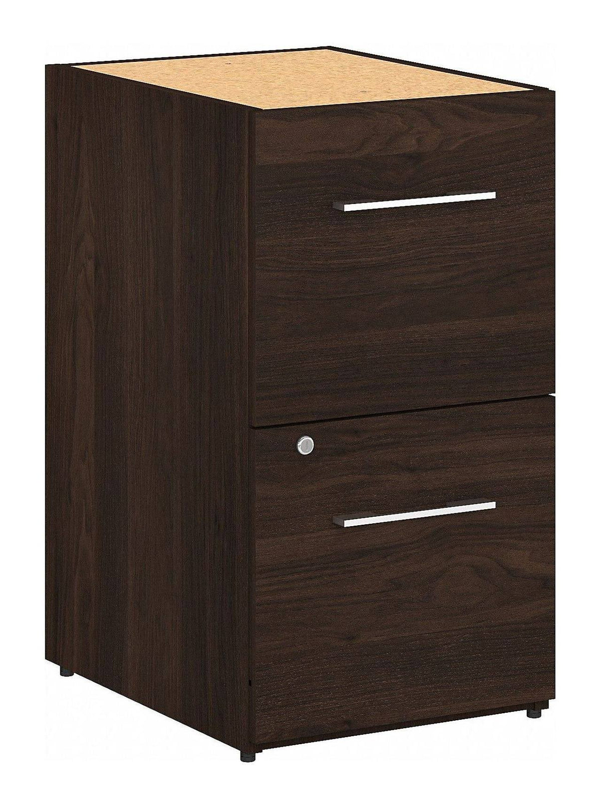 Black Walnut 2 Drawer File Cabinet B267