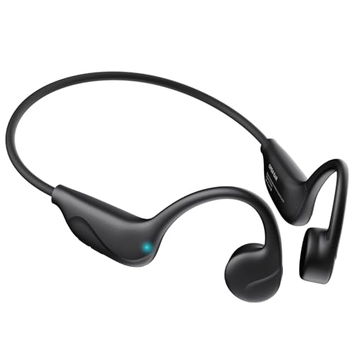 Bone Conduction Headphones Bluetooth Open Ear with Mic IPX5 Waterproof X40071