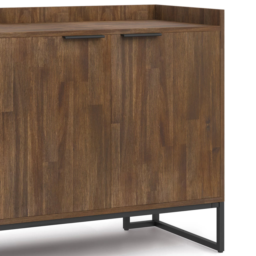 18" Sideboard Buffet in Rustic Natural Aged Brown C371