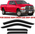 Tape-on Window Deflectors for Trucks Crew Cab 4 Pieces B821731