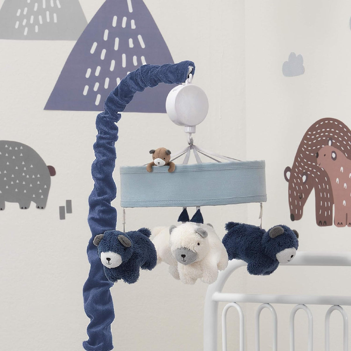 Blue White Musical Mobile W223380