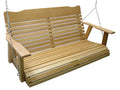 4 Foot Natural Cedar Porch Swing With Chain J851519