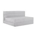 Trifold Sofa and XL Twin Foam Mattress M6504