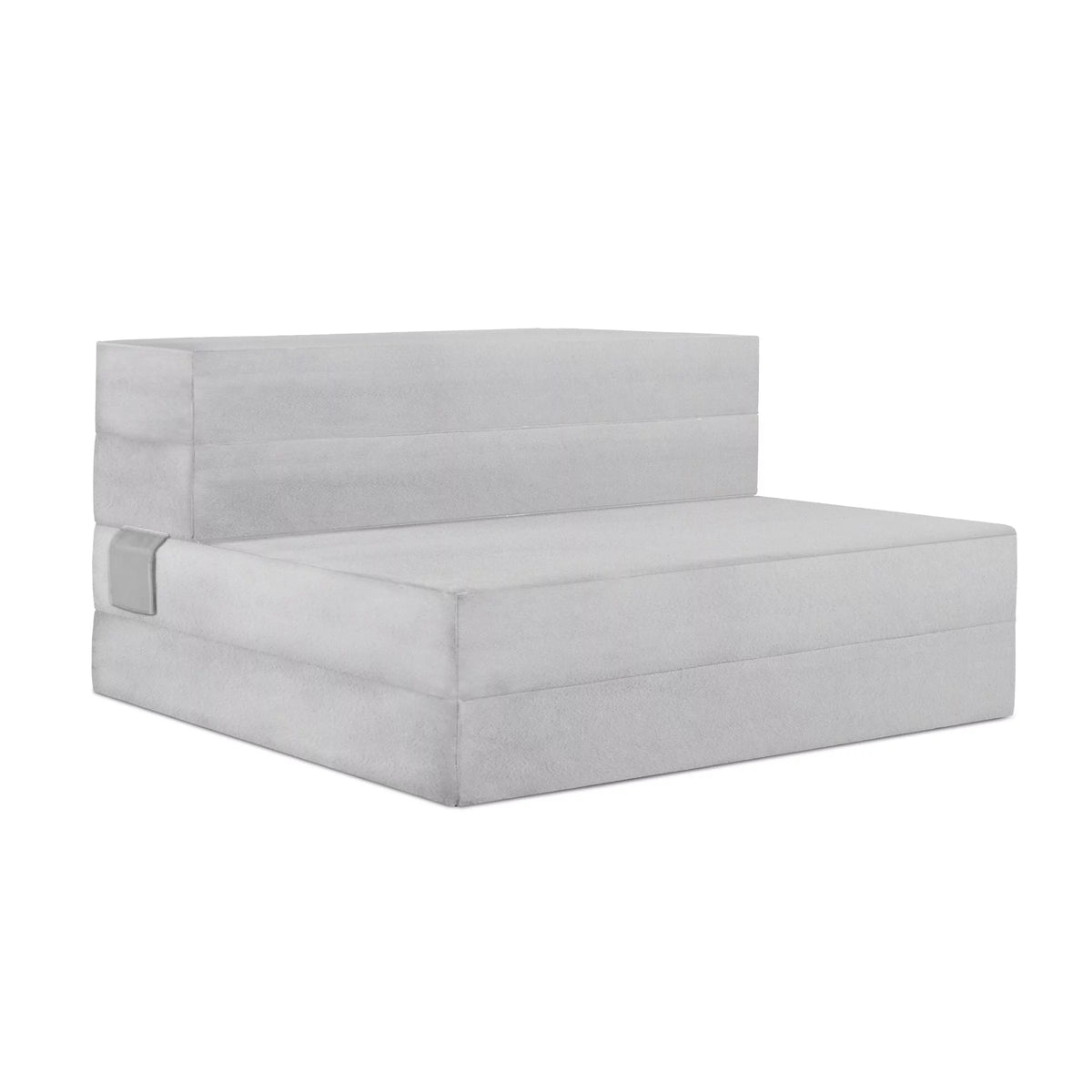 Trifold Sofa and XL Twin Foam Mattress M6504