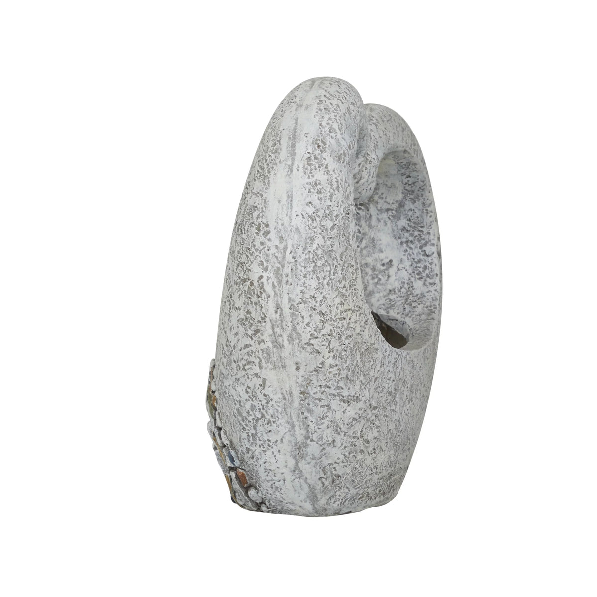 Gray Fiberglass Planter D290