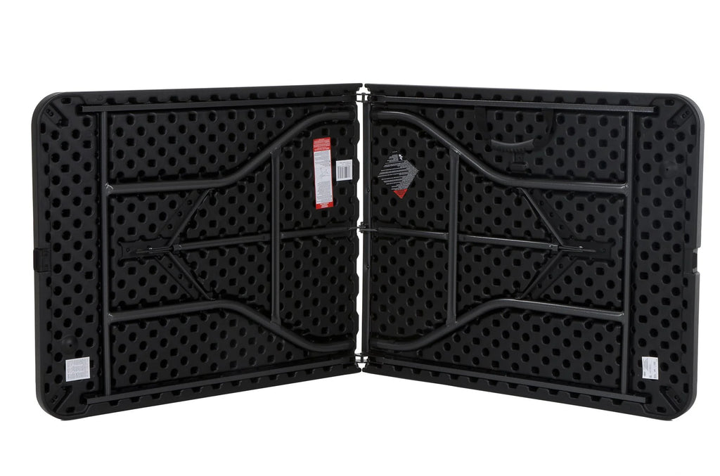 Black 6 Foot Folding Table S821693