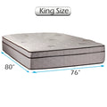 King Plush Pillowtop Mattress with Cover Protector F166