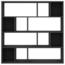 Concrete Gray Room Divider Book Cabinet Chipboard G7462