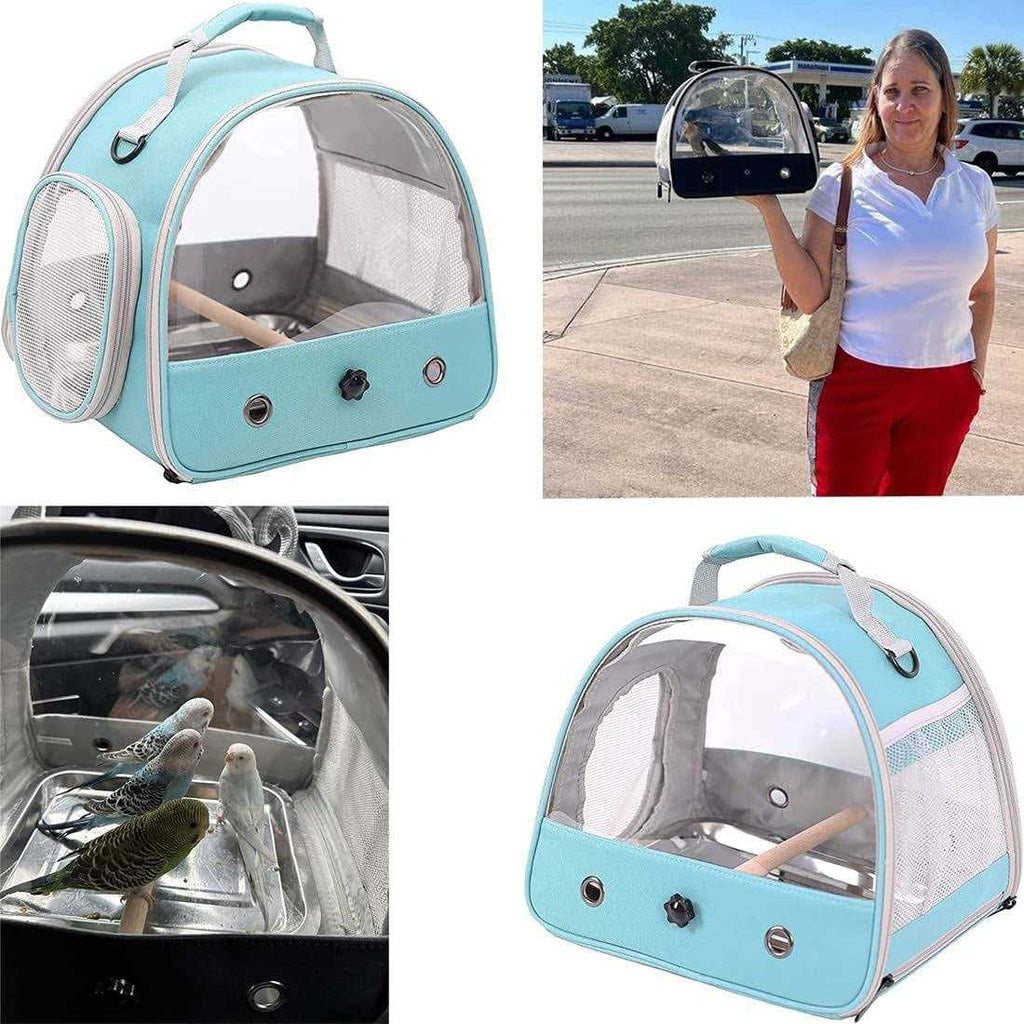 Small Bird Cage with Standing Perch and Stainless Steel Tray R295953