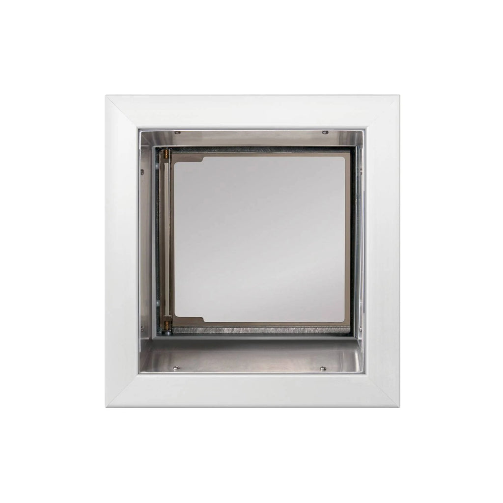 White Wall Mount Pet Door F213750