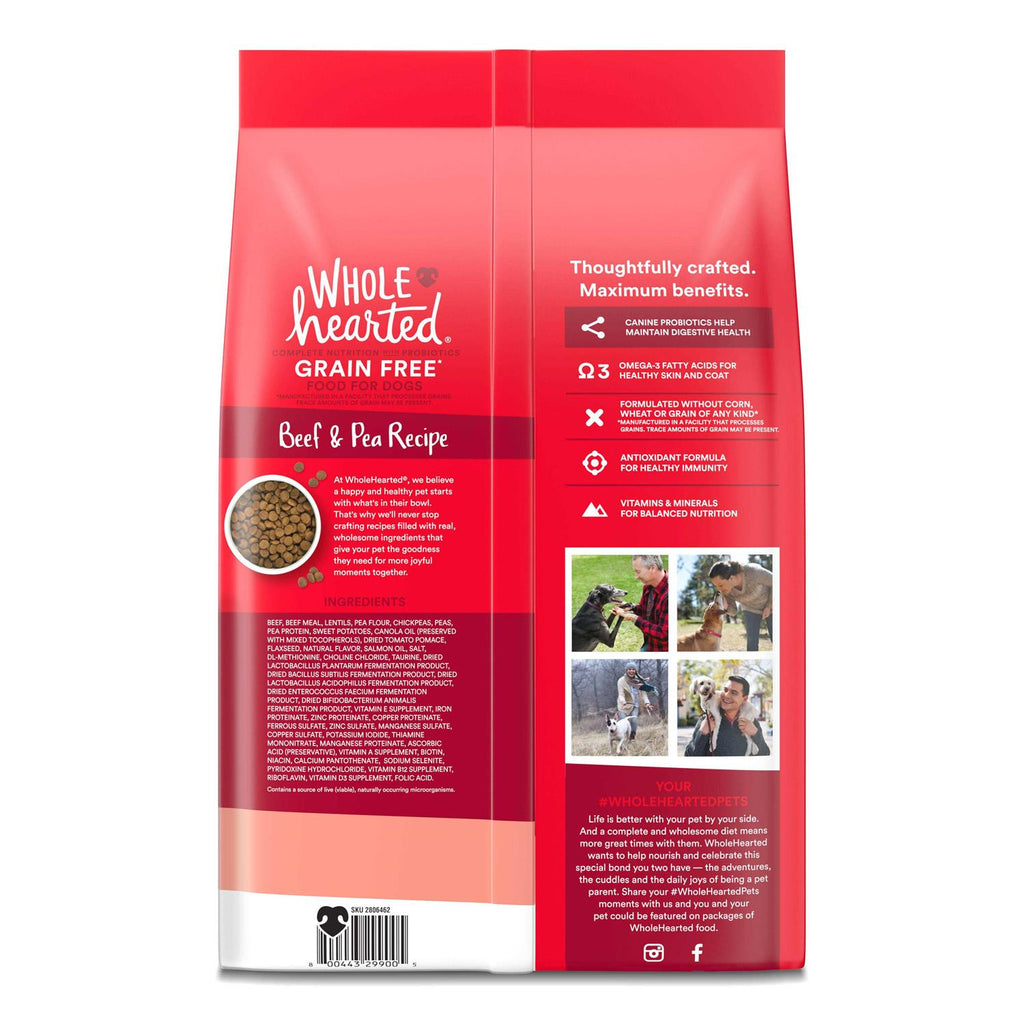 Grain Free Beef & Pea Formula Dry Dog Food B906494