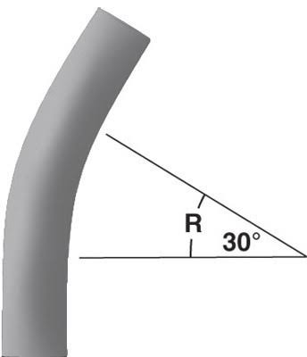 4-in 48Rad 30D Elbow B7739