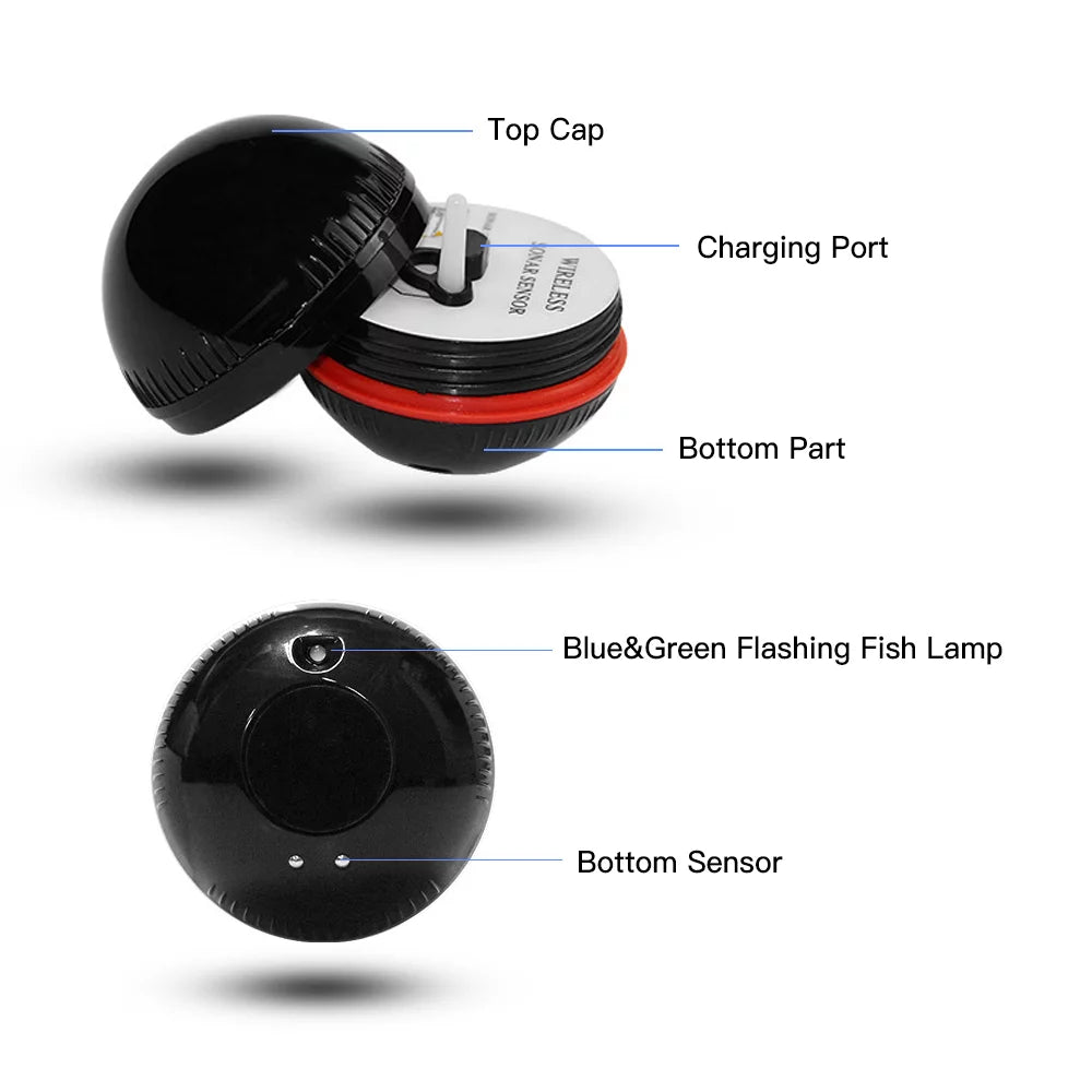 Portable Fish Detector Depth Finder H4089
