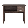 Rustic Brown Two Drawer Desk X28359
