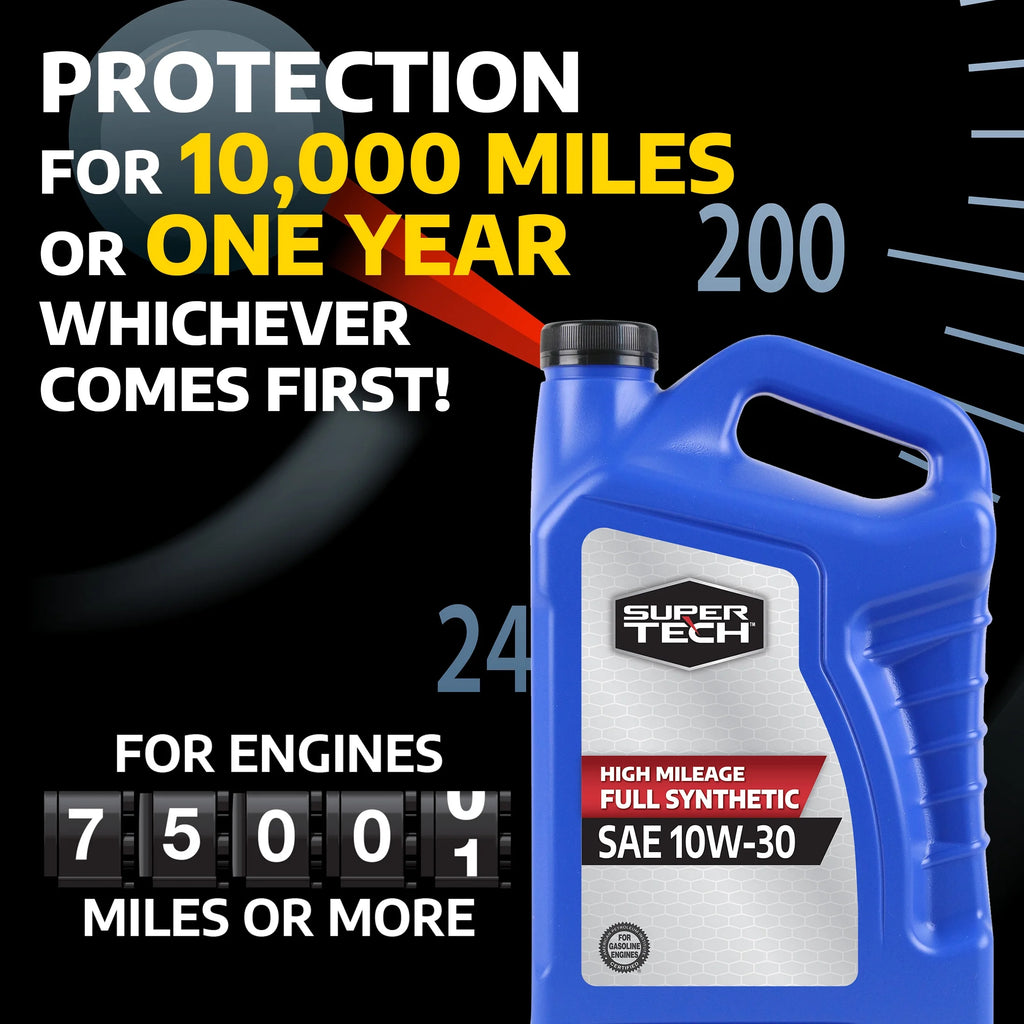 10W-30 Full Synthetic Motor Oil, 5 Quarts K399