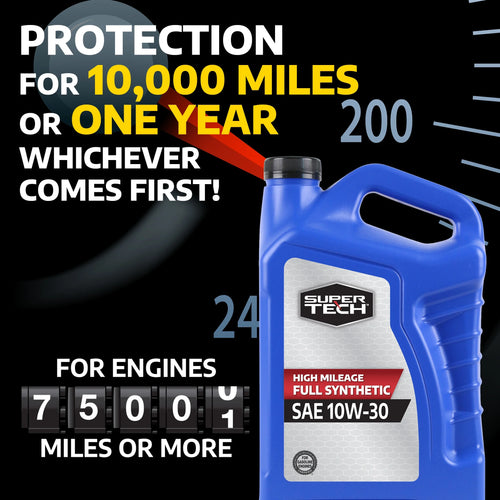 10W-30 Full Synthetic Motor Oil, 5 Quarts K399