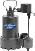 1/3 HP Cast Iron Submersible Sump Pump with Vertical Float Switch Y560