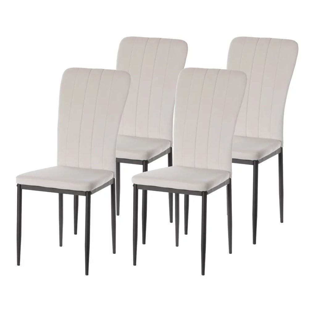 Tufted Velvet Upholstered Dining Chair N271346