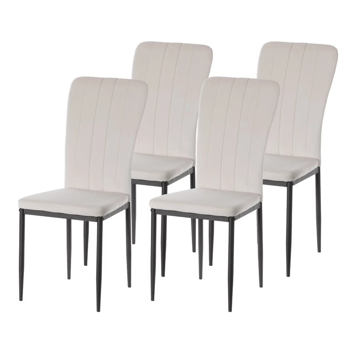 Tufted Velvet Upholstered Dining Chair N271346
