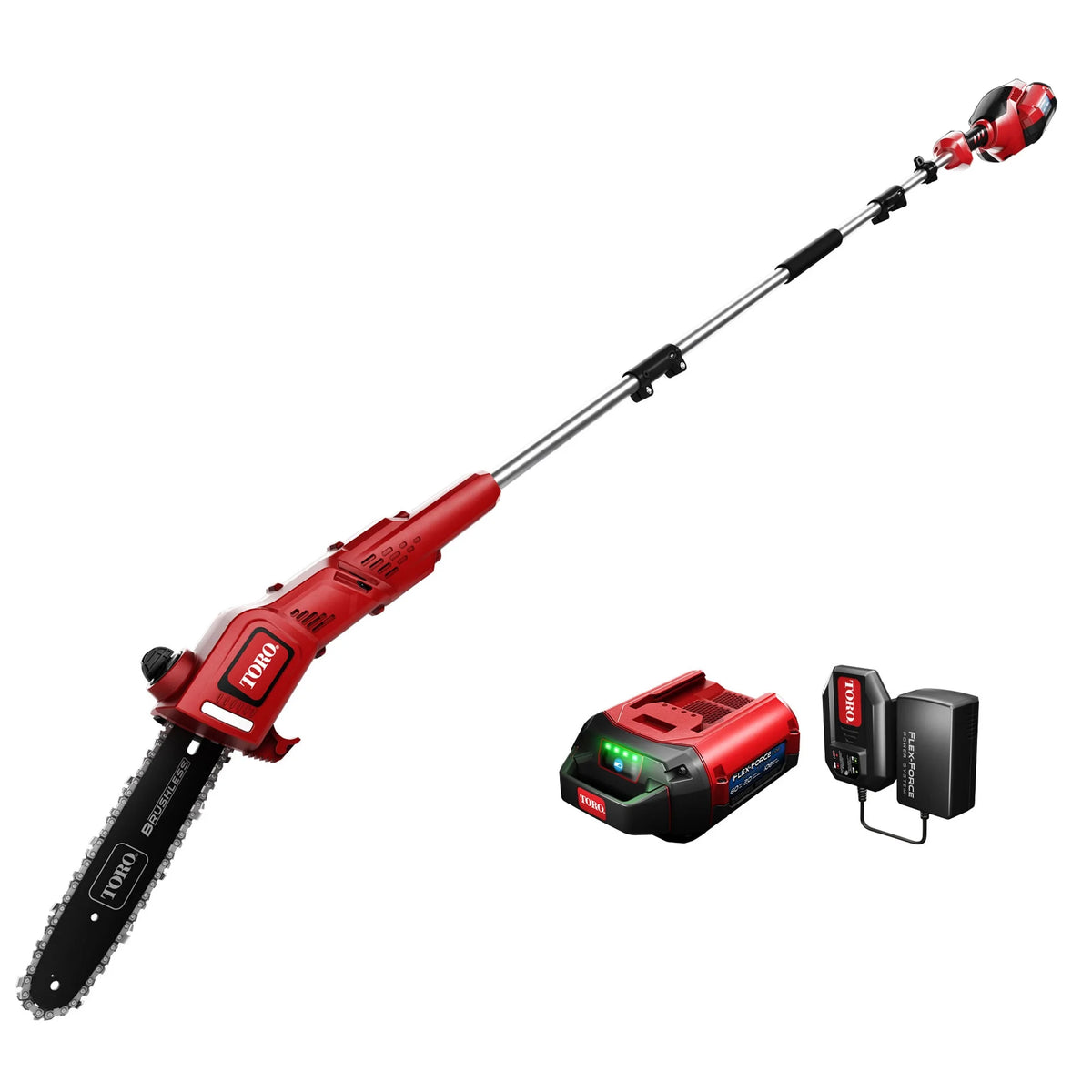 60V Max Cordless Electric Pole Saw with Battery & Charger C2073