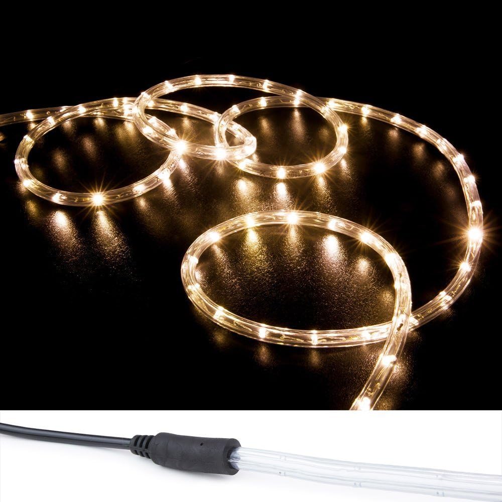 150' Cool White LED Rope Lights M684