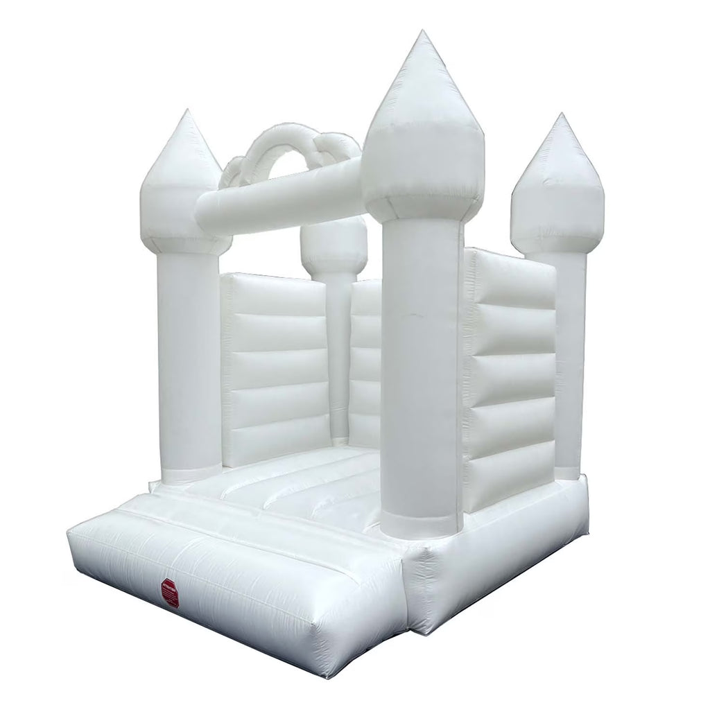 White Inflatable Bounce House U610106