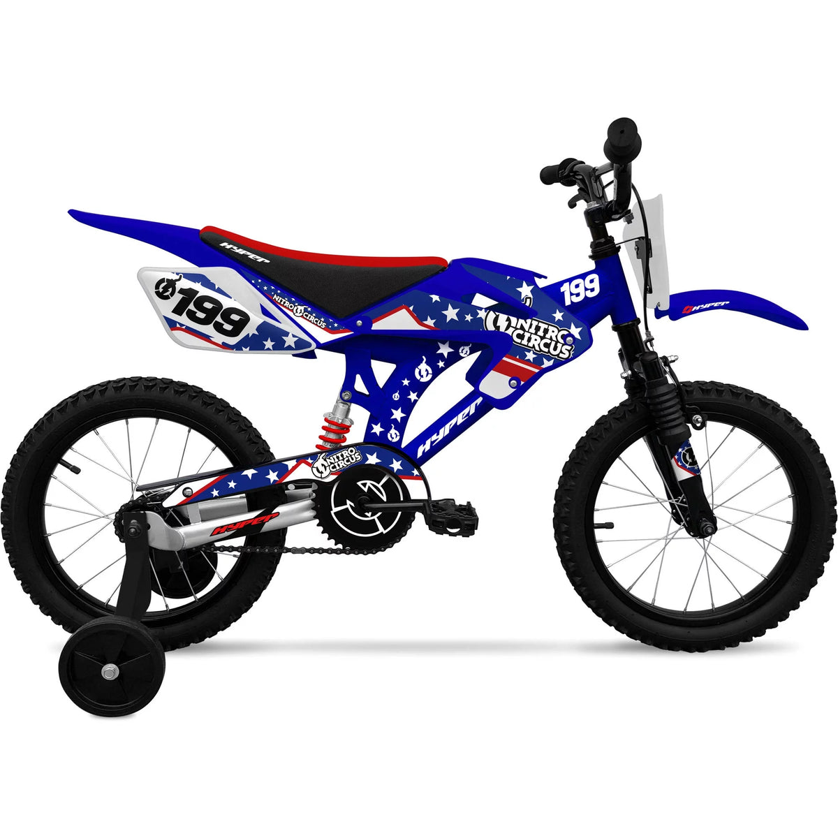 16 Blue Kids Motorbike C406831