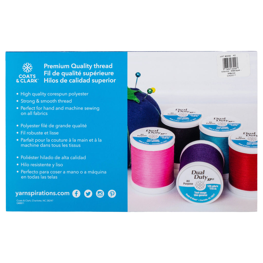 Polyester Sewing Thread 32 Spools 125 Yards Y4897