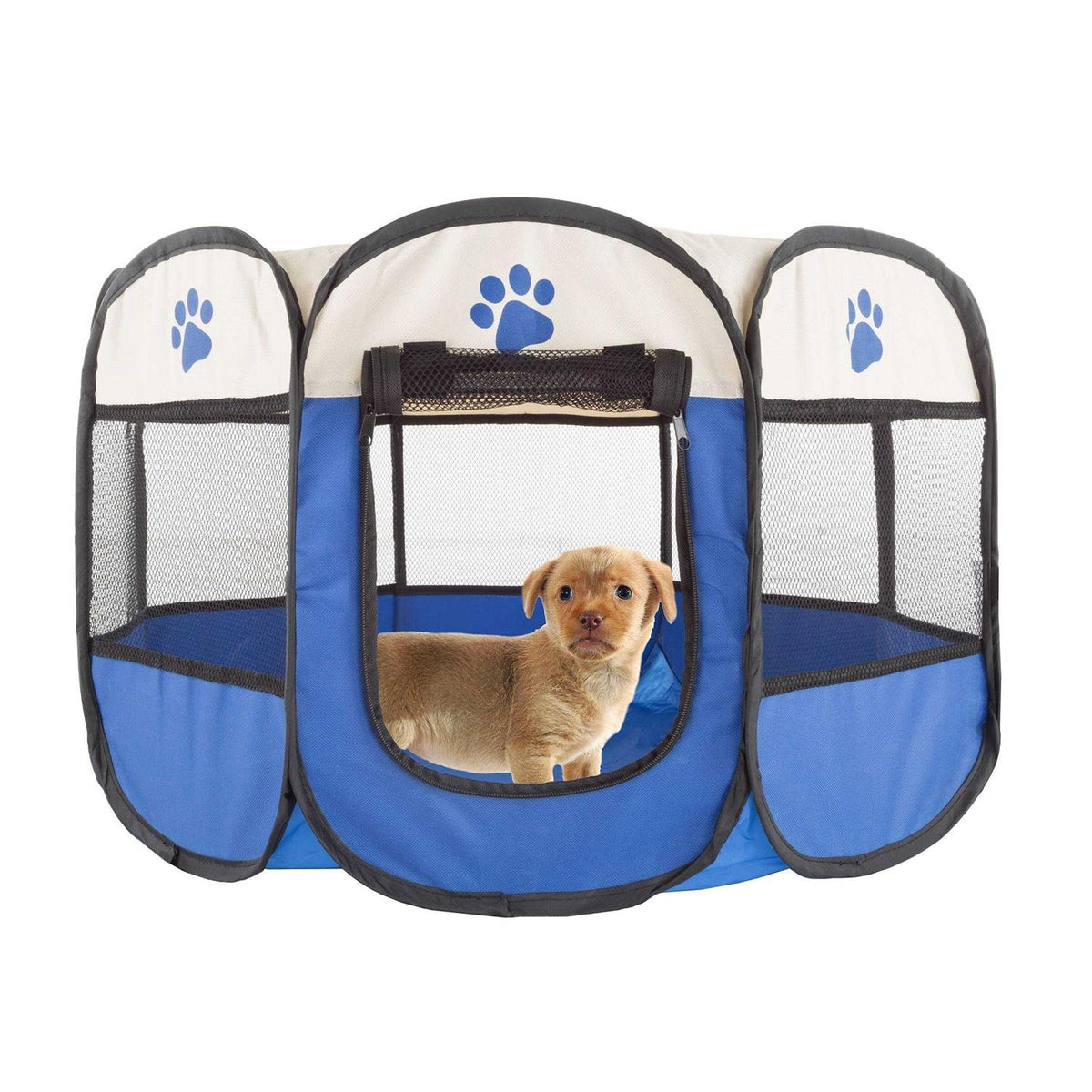Portable Pop-Up Pet Play Pen with Carrying Bag V764