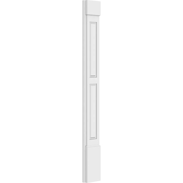 PVC Pilaster with Standard Capital & Base (Pair) F98398