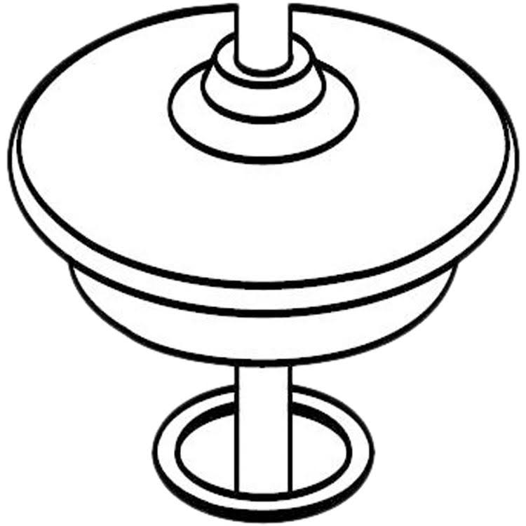 Chrome Diverter Spout Cap U184898