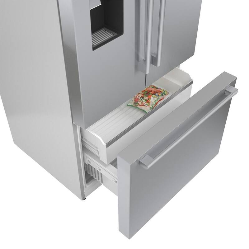 36 in. French Door Refrigerator with Ice and Water L35184